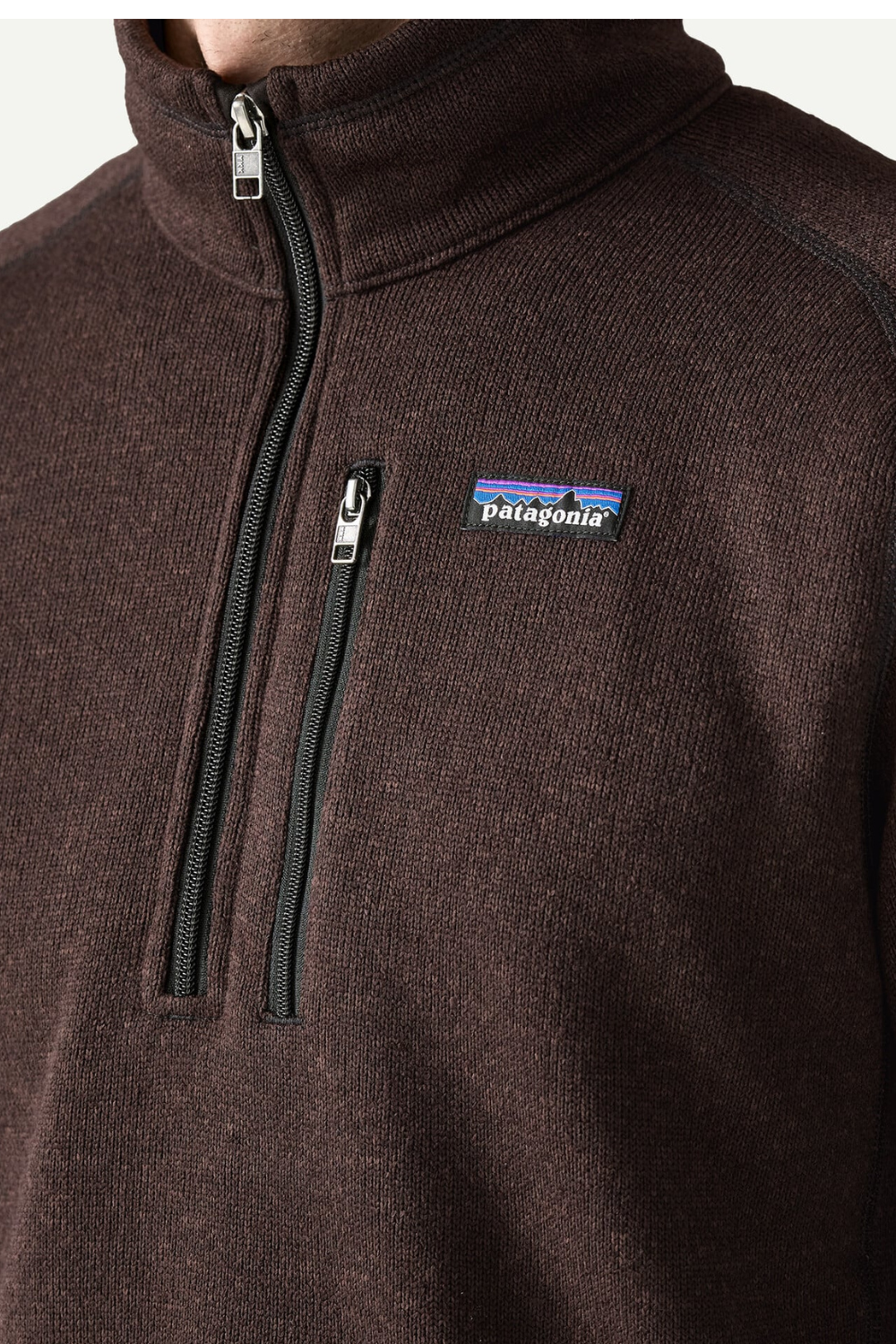Patagonia Better Sweater Mens 1/4 Zip Fleece Den Brown