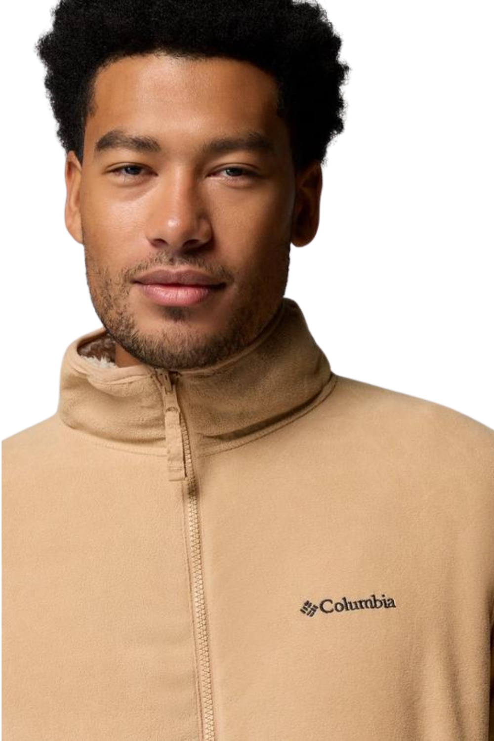 Columbia Winter Pass Reversible Fleece Canoe Dark Stone Peaked Tonal