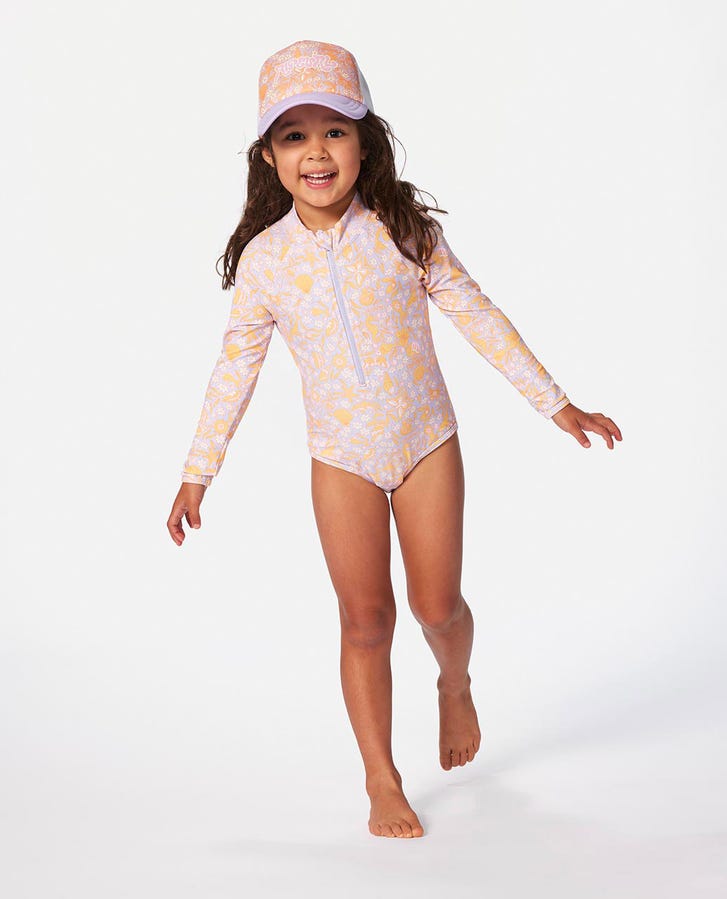 Rip Curl Rainbow Tide Girls Long Sleeve Surfsuit Multico