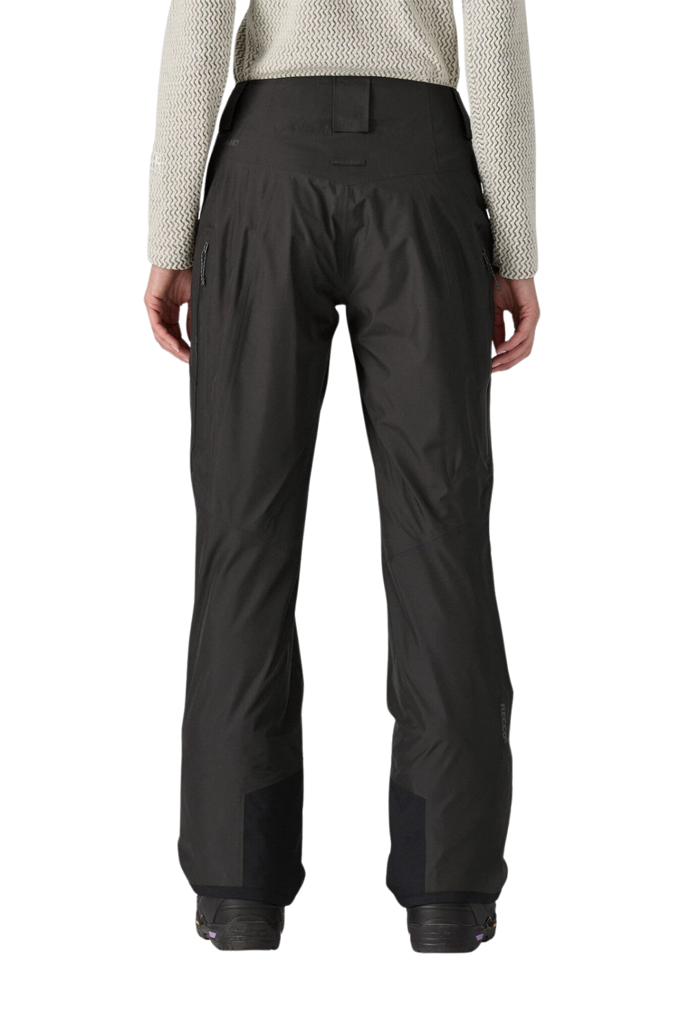Patagonia Womens Powder Town Snow Pants Black