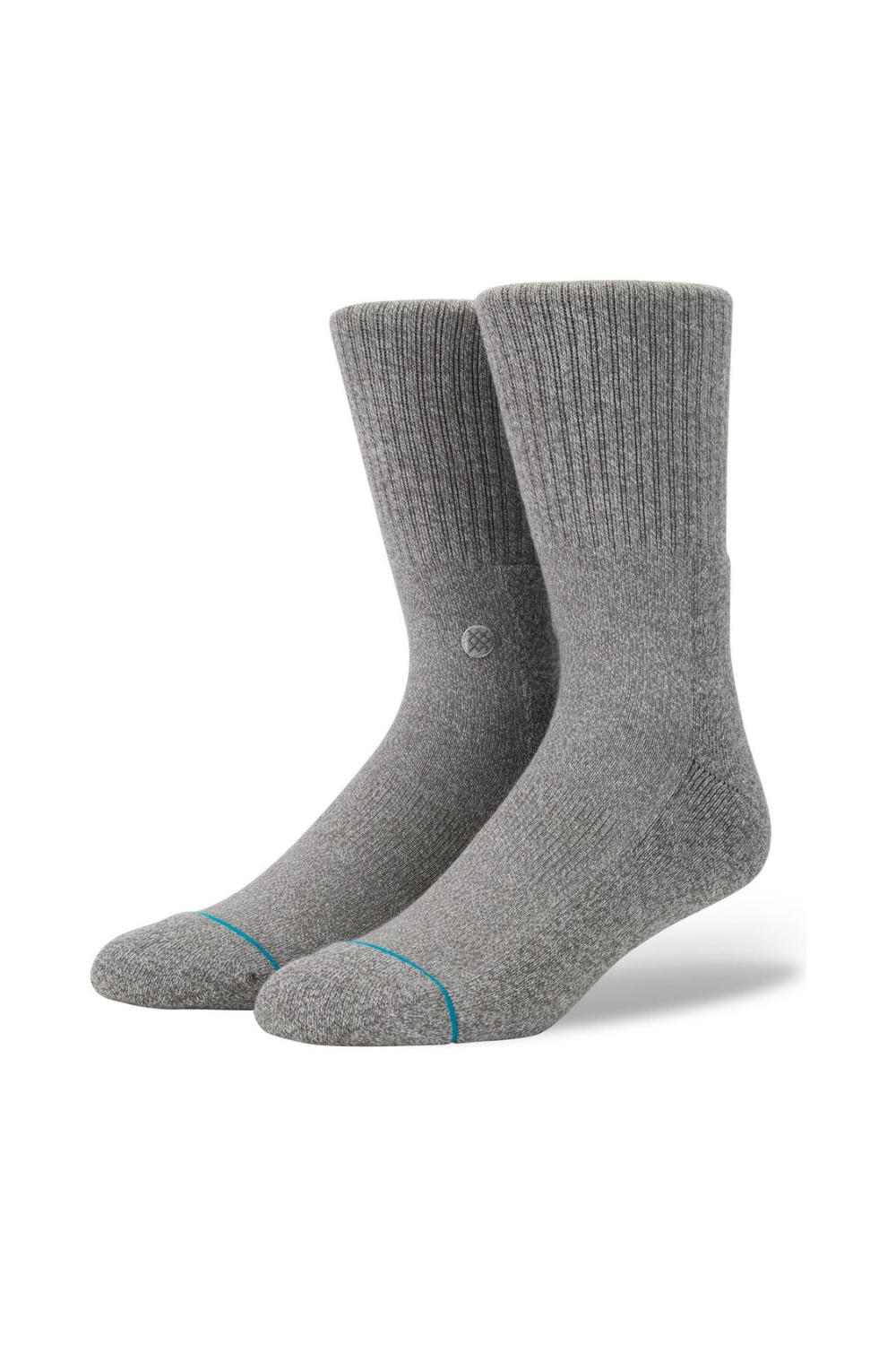 Stance Icon Crew Socks 3 Pack Black/White/Grey