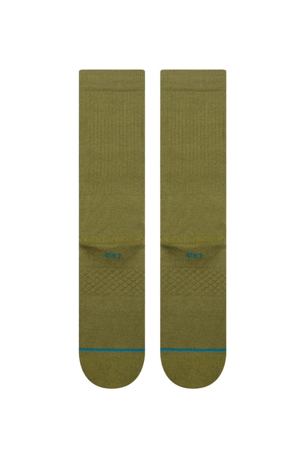 Stance Icon Crew Socks Olive
