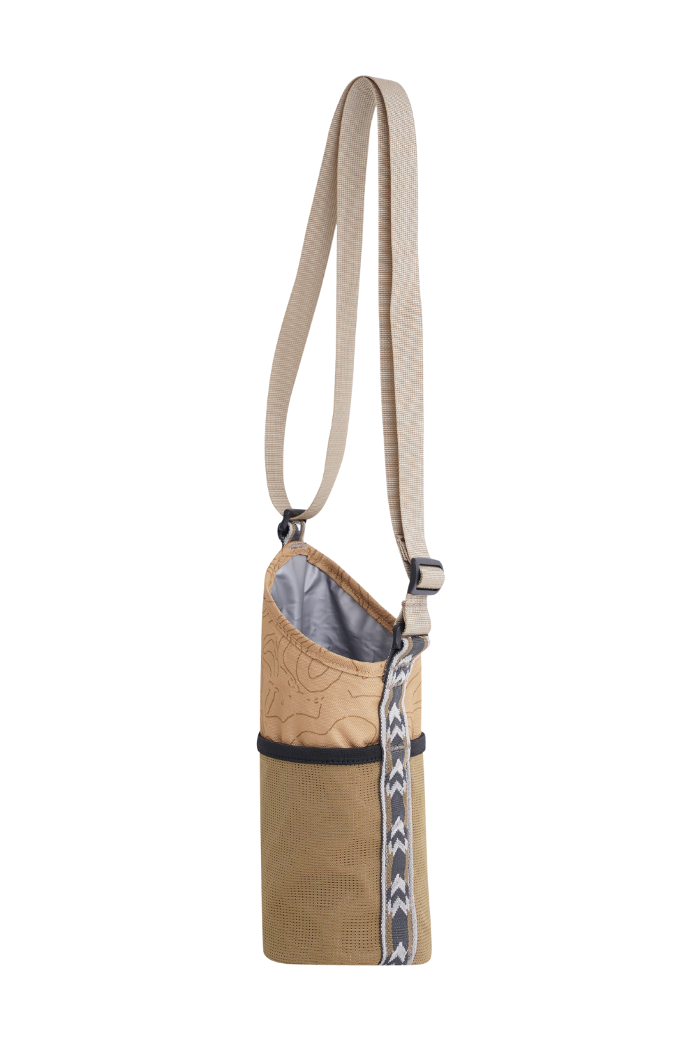 Kavu Slurp Sling Water Bottle Bag Terrain Topo