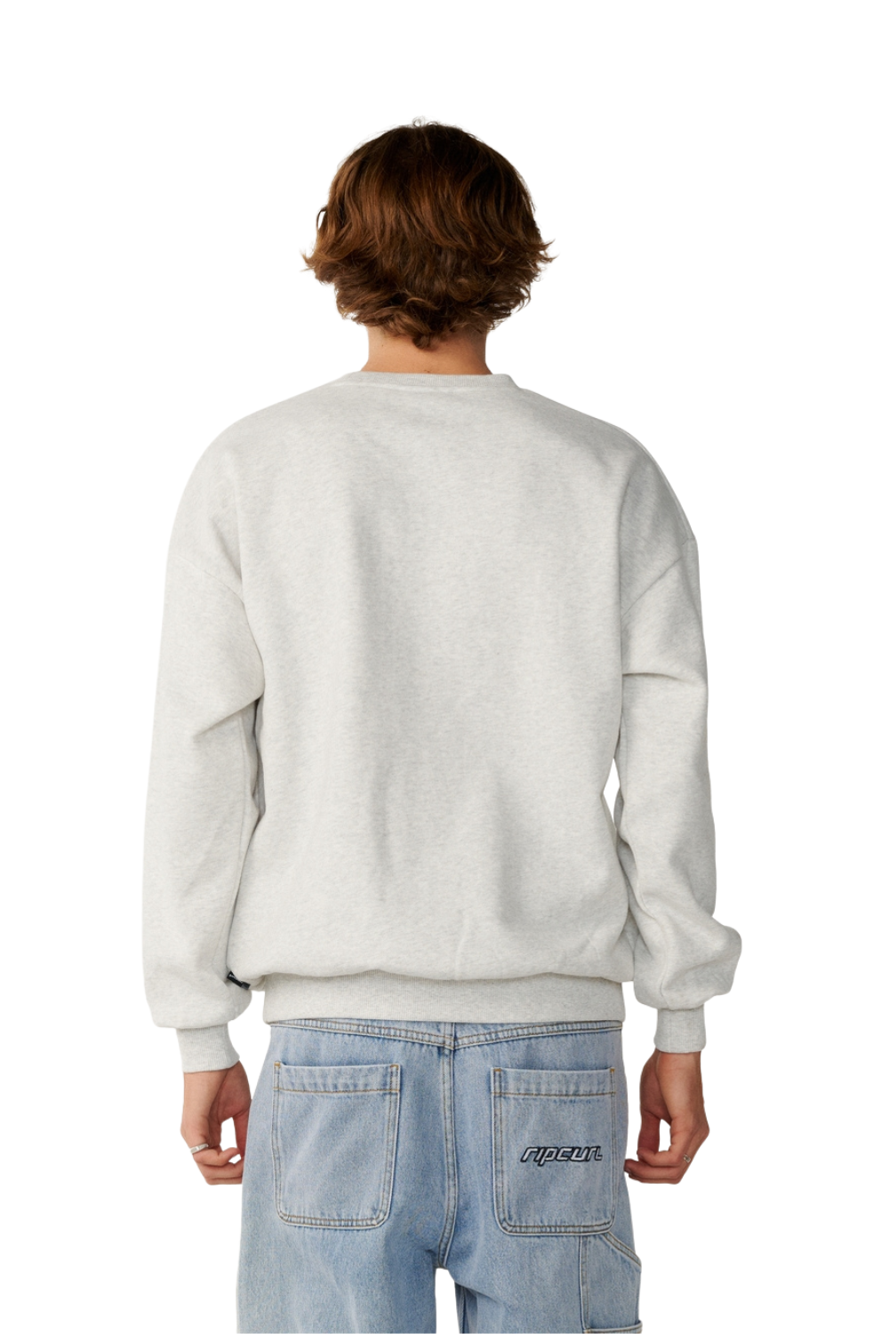 Rip Curl Archive Mens Crewneck Sweatshirt Grey Marle