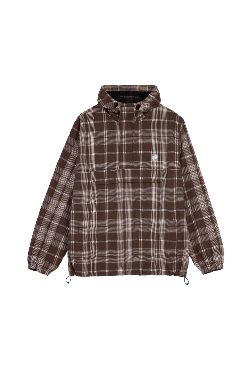 Santa Cruz Henri Mens Jacket Brown Check