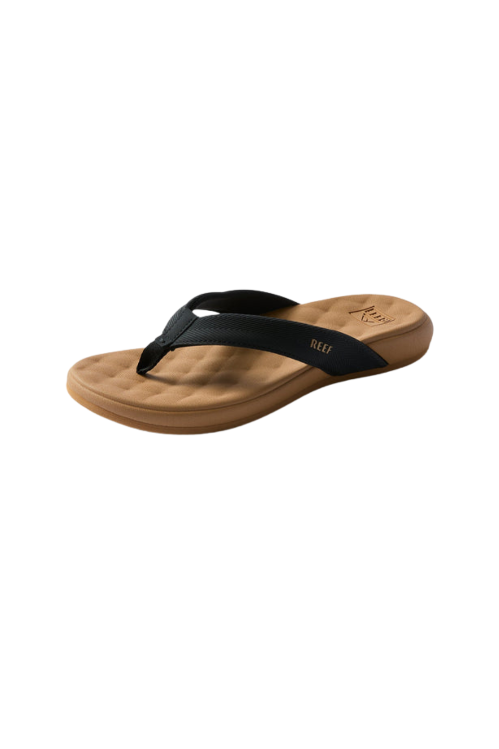Reef Cushion Melody Womens Flip Flops Black/Tan