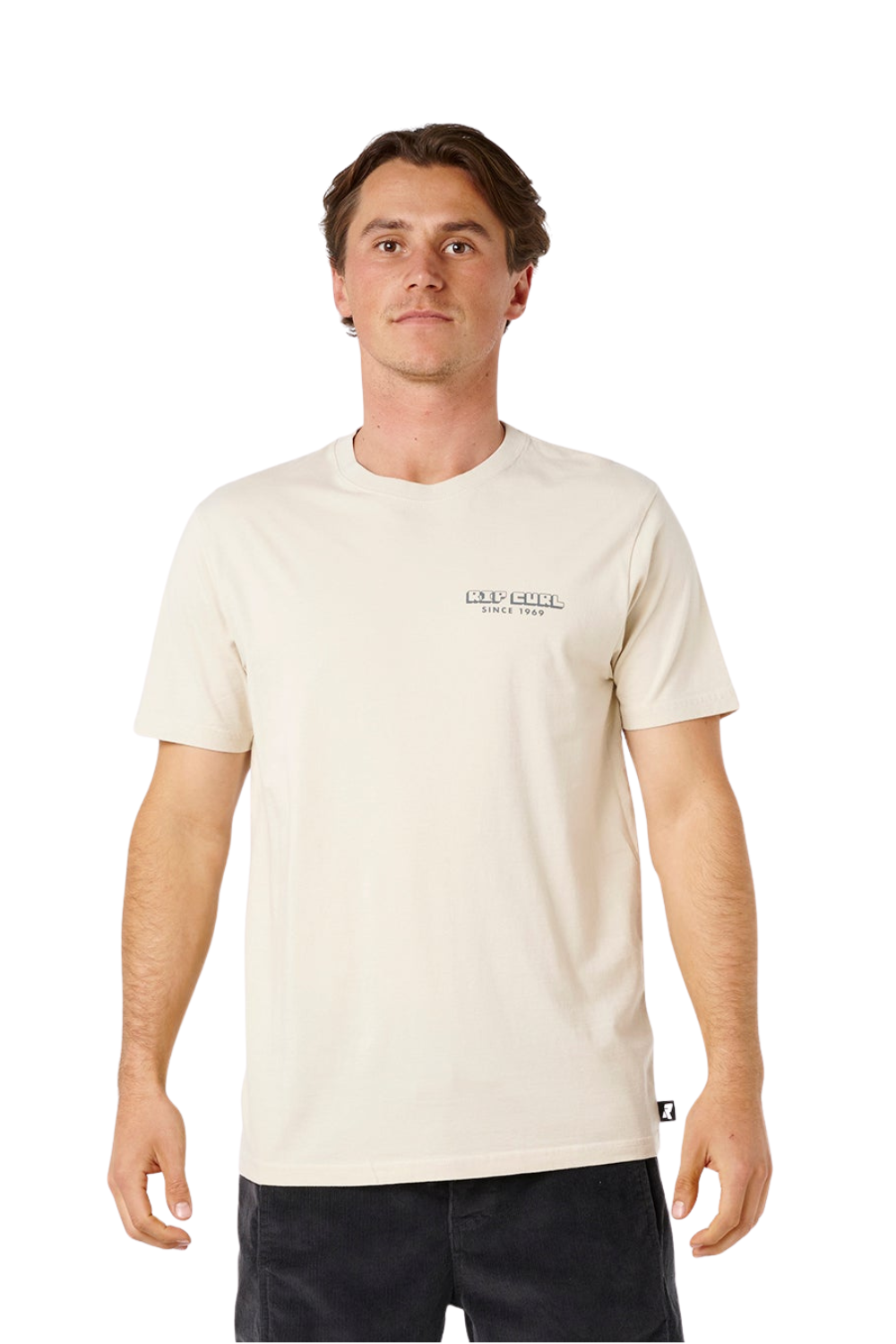 Rip Curl Artist Of The Search Sailboat Mens T-Shirt Vintage White