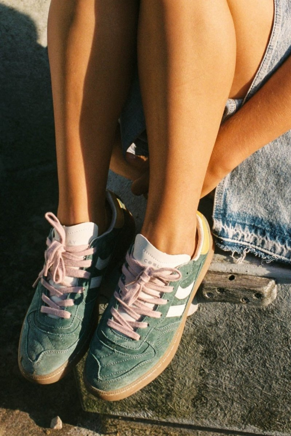 Coolway Goal Womens Shoes Green Land
