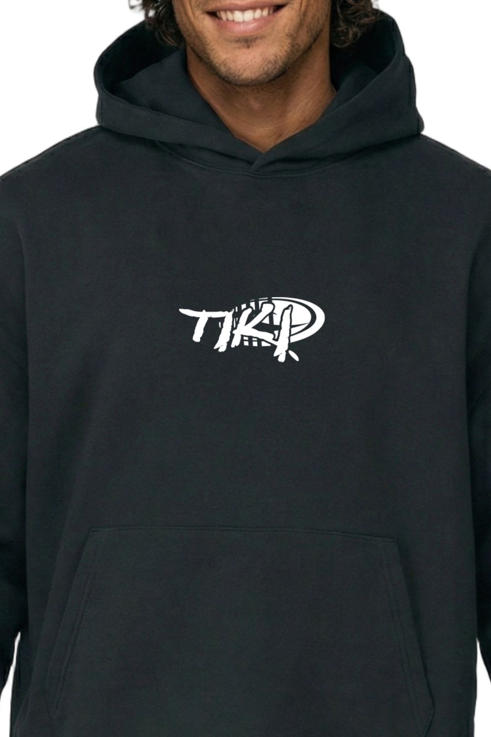 Tiki Vapour Mens Hoodie Black