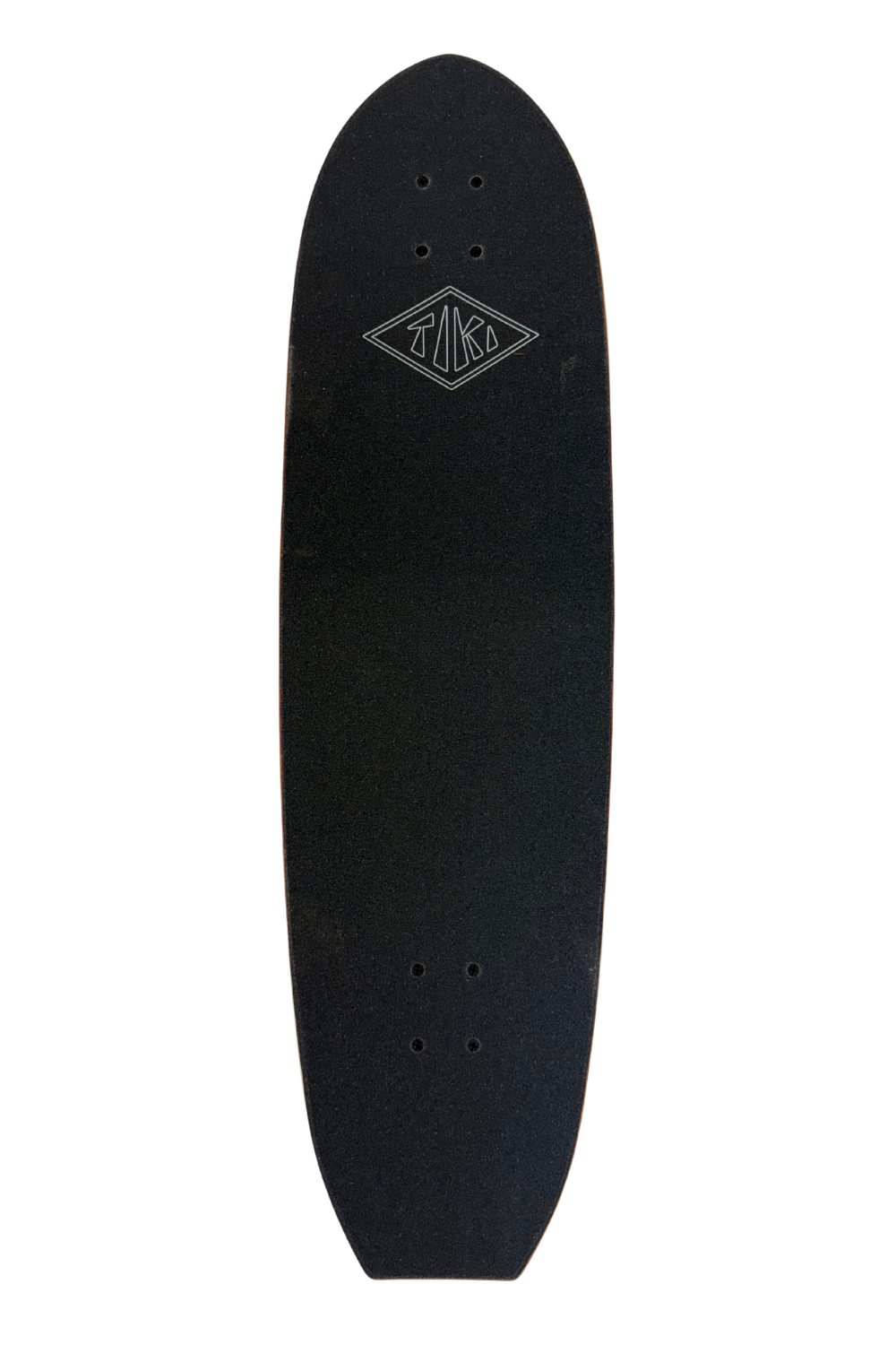 Tiki Totem Surf Skate Acid Red