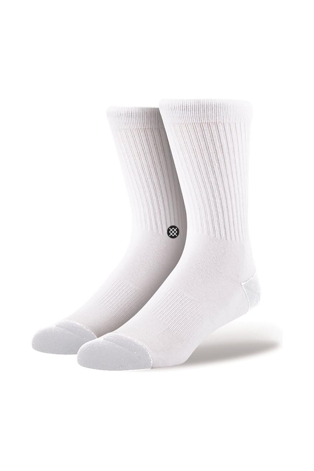 Stance Icon Crew Socks 3 Pack Black/White/Grey