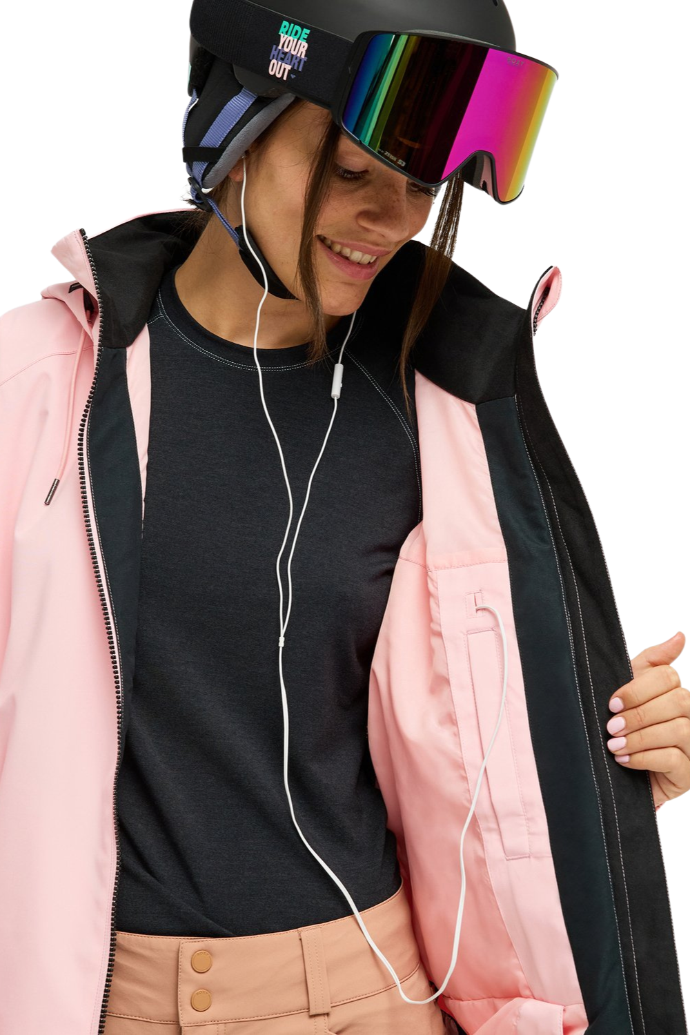 Roxy Landscape Womens TechnicalSki & Snowboard Jacket Rose Shadow