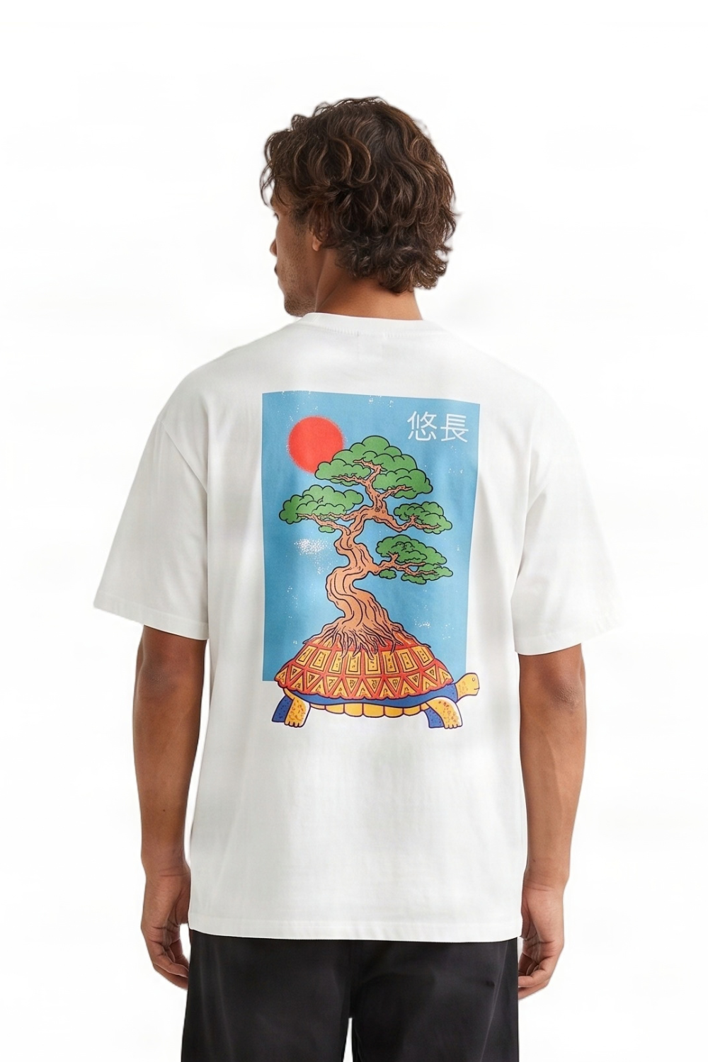 BamBooBay Slow Livin Mens T-Shirt Ivory