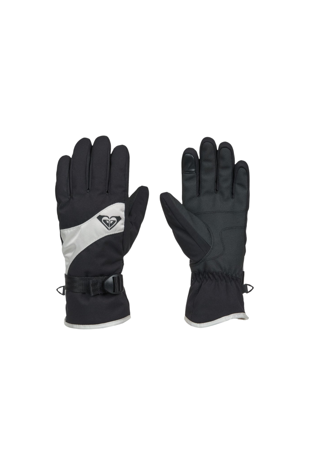 Roxy Roxy Jetty Solid Womens Ski Gloves Silver