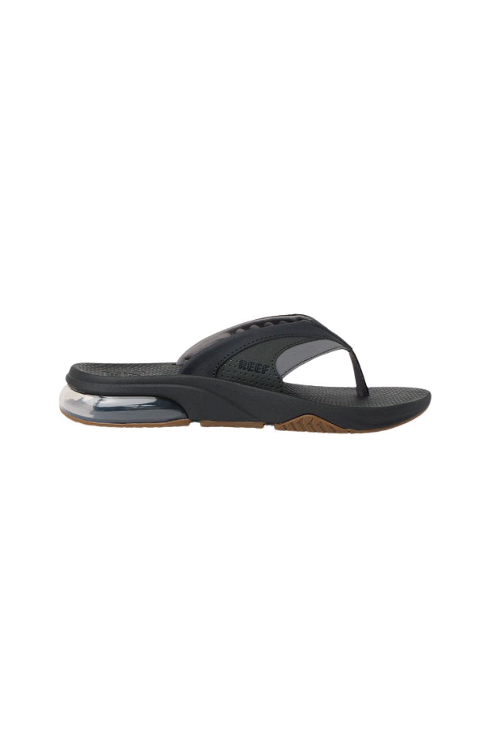 Reef Fanning + Mens Flip Flops Black/Gum