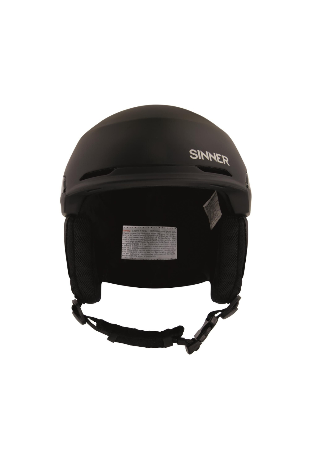 Sinner Zermatt Snow Helmet Matte Black