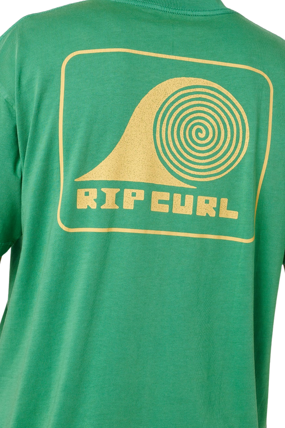 Rip Curl Artist Of The Search Rolling Wave Mens T-Shirt Leaf Green