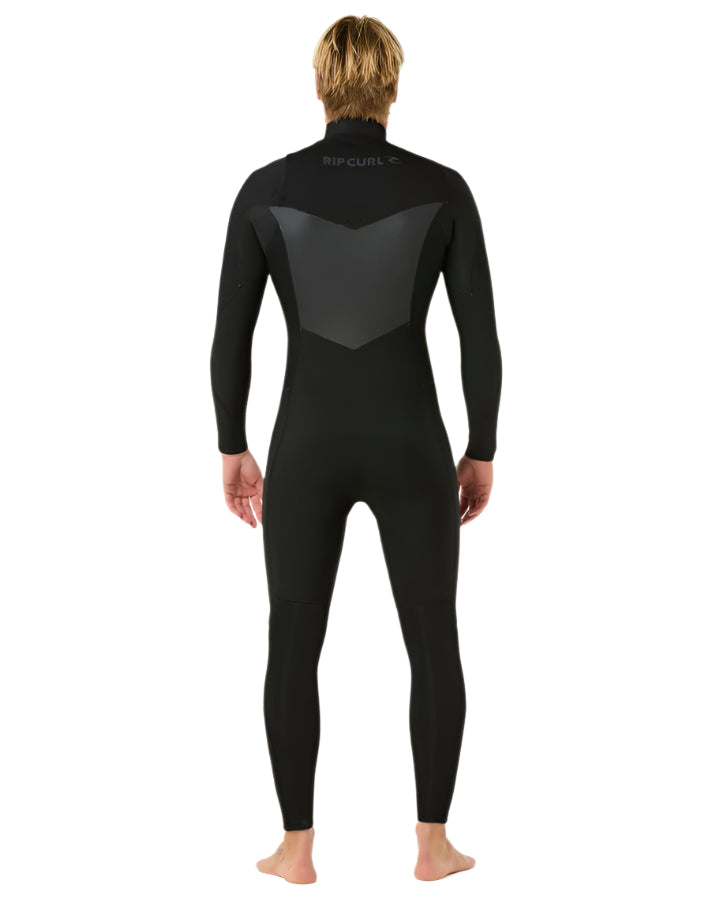 Rip Curl Dawn Patrol Chest Zip 4/3 Gb Steamer Wetsuit Black