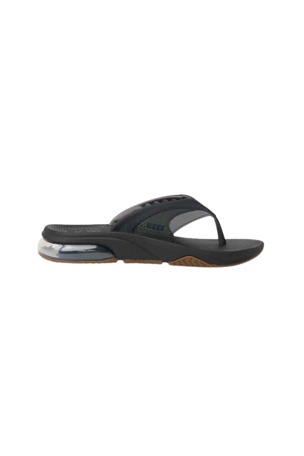 Reef Fanning + Mens Flip Flops Black/Gum