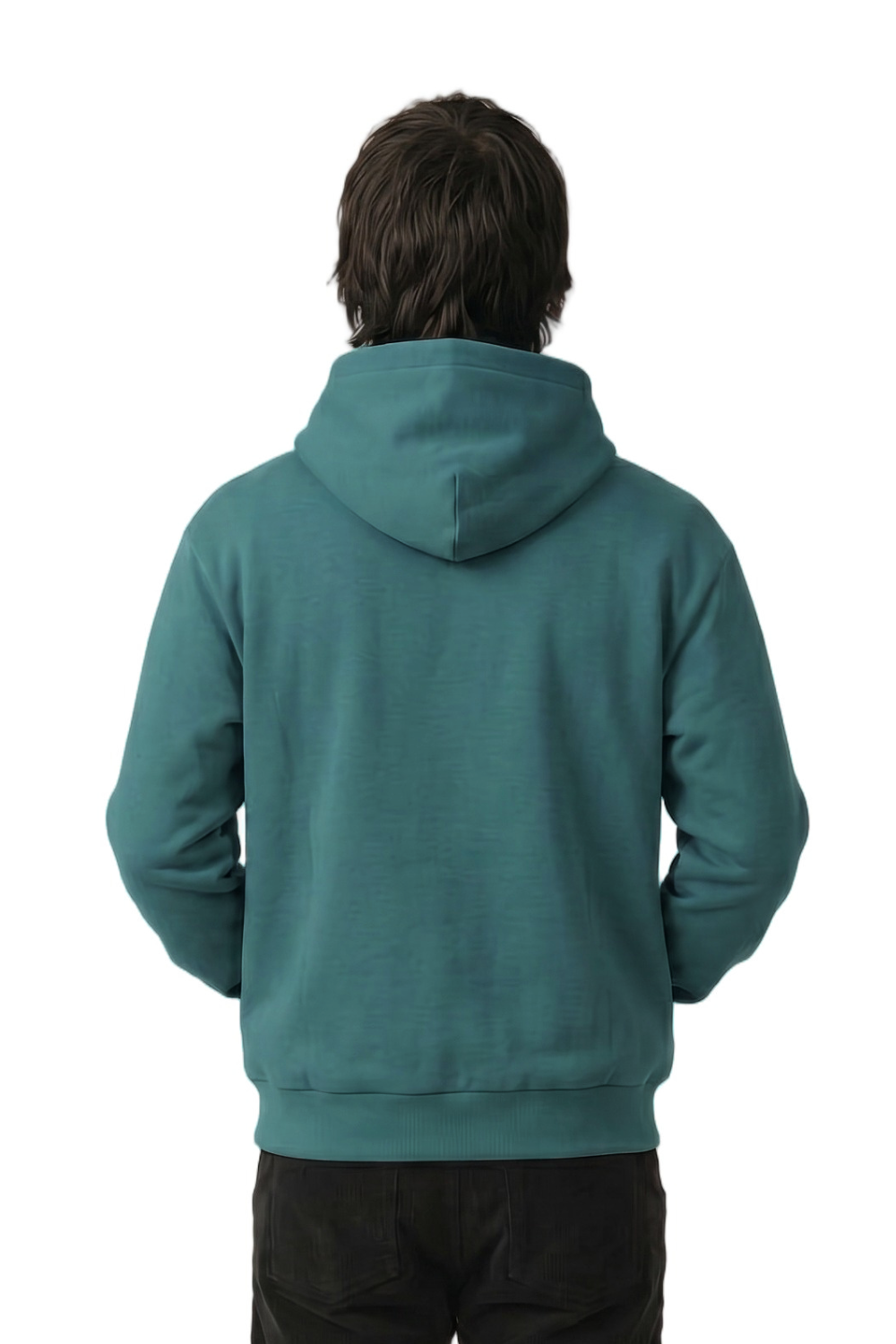 Tiki Diamond Mens Hoodie Teal