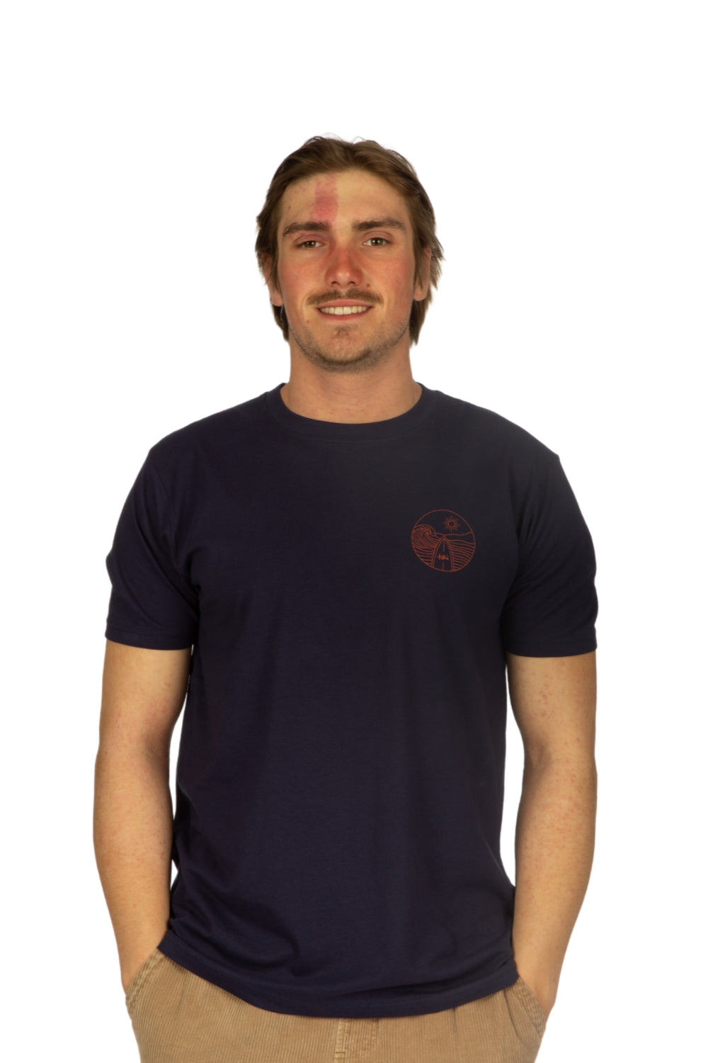 Tiki North Devon T-Shirt Navy