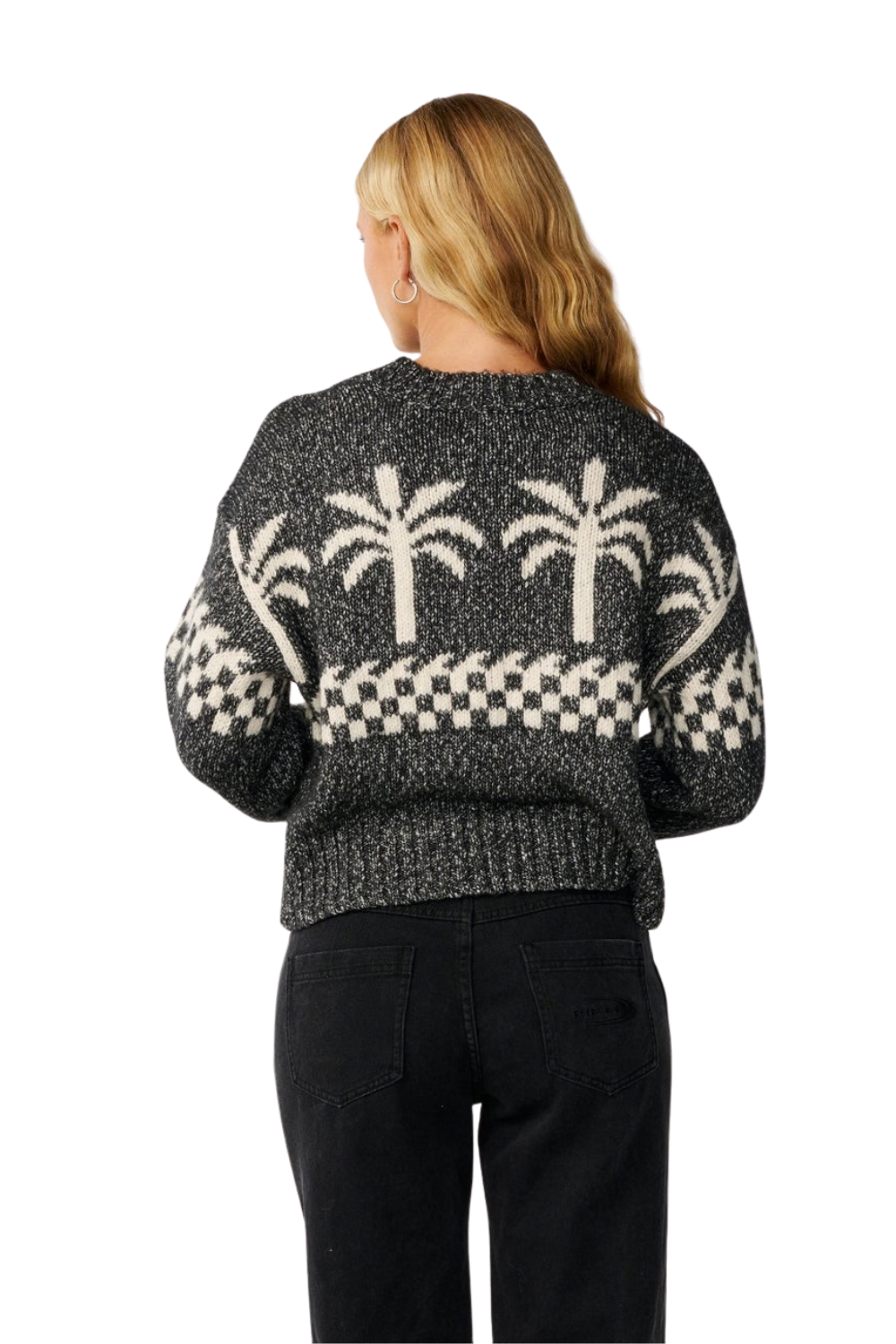 Rip Curl Bossa Nova Neps Womens Sweater Washed Black