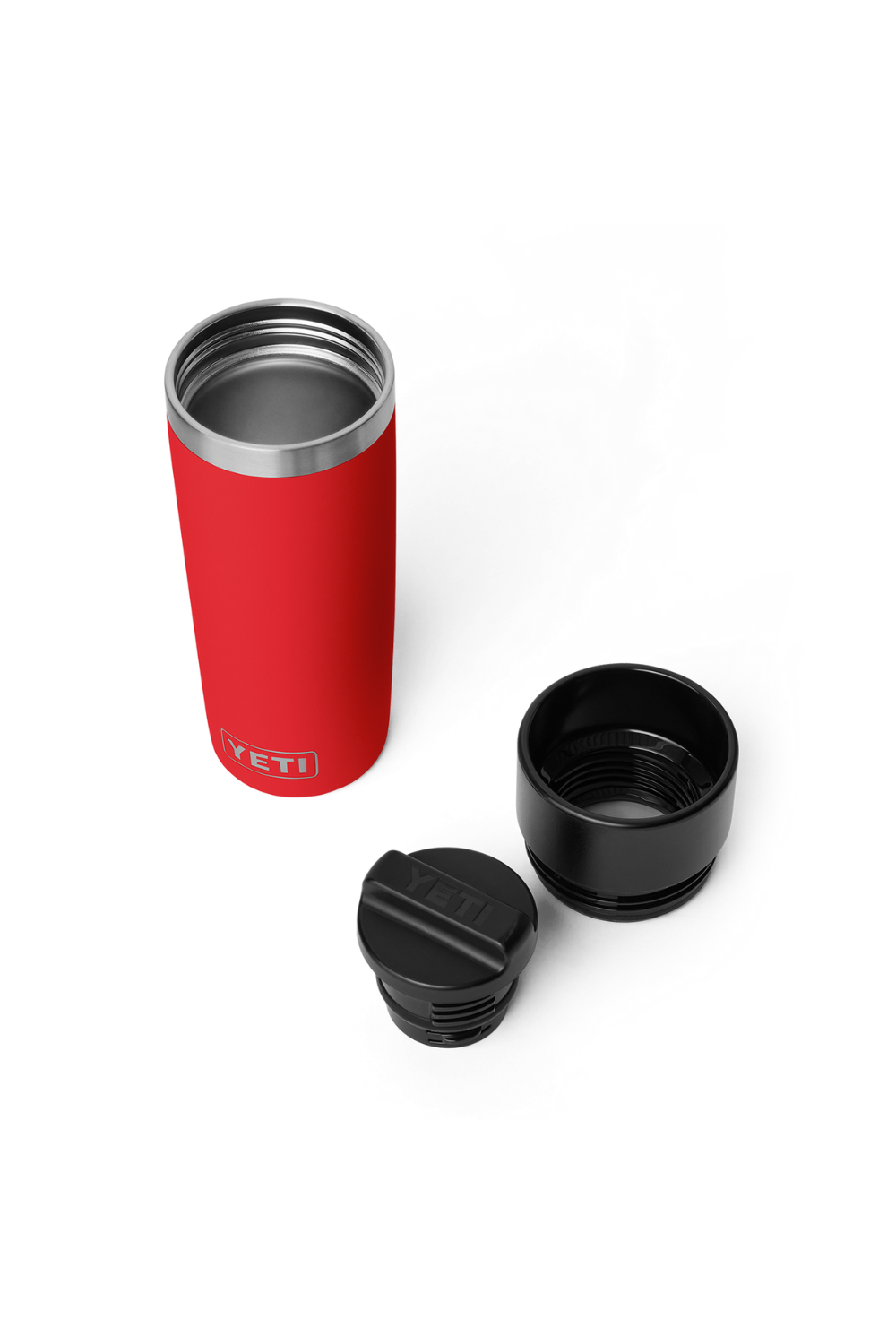 Yeti Rambler 16 Oz Travel Bottle Rescue Red