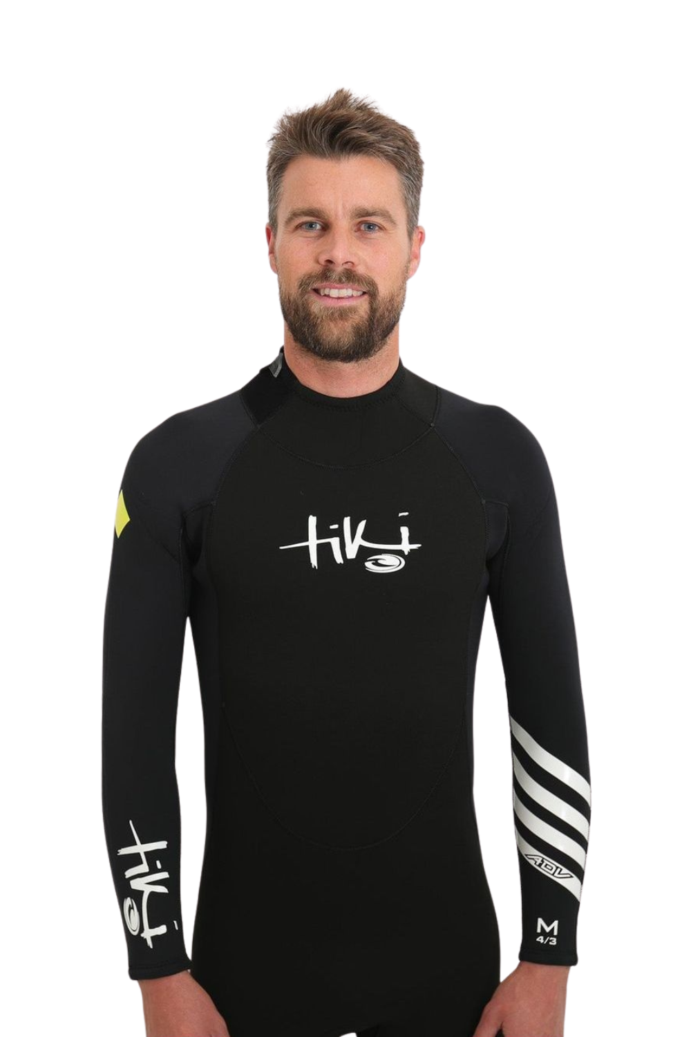 Tiki Adults Adv Wetsuits 4/3 GBS Steamer Back Zip