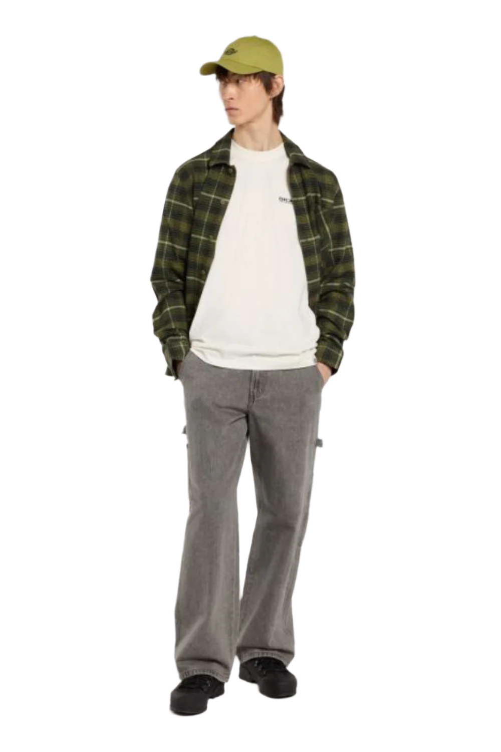 Dickies Burns Short Sleeve T-Shirt Egret