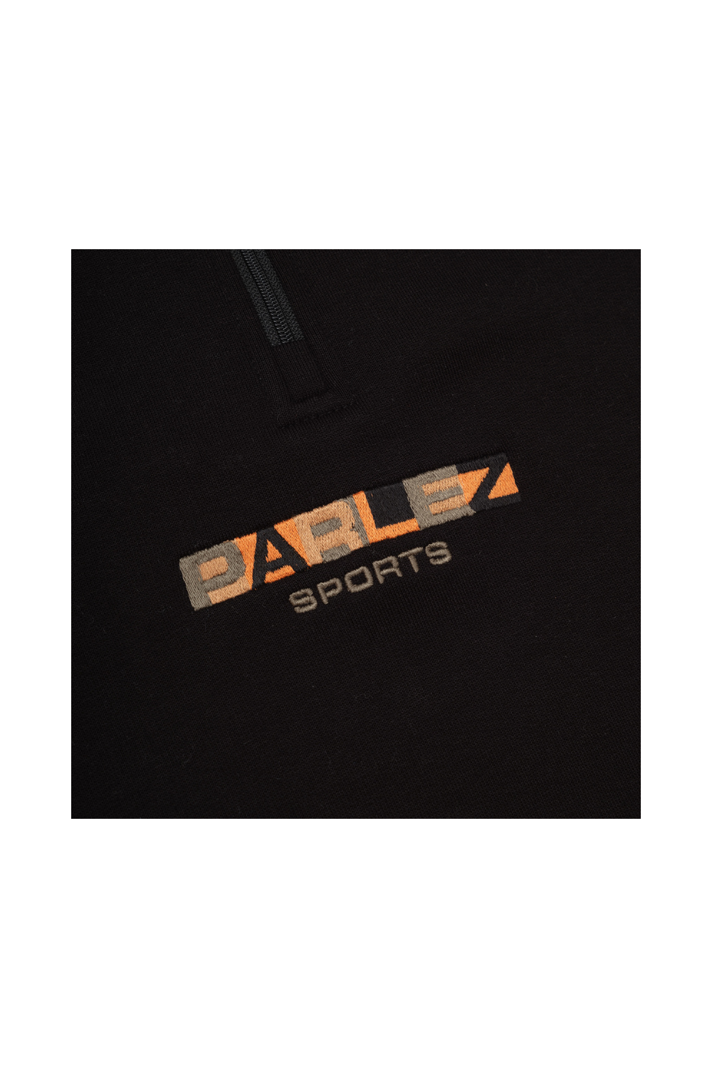 Parlez Ora 1/4 Zip Sweatshirt Black