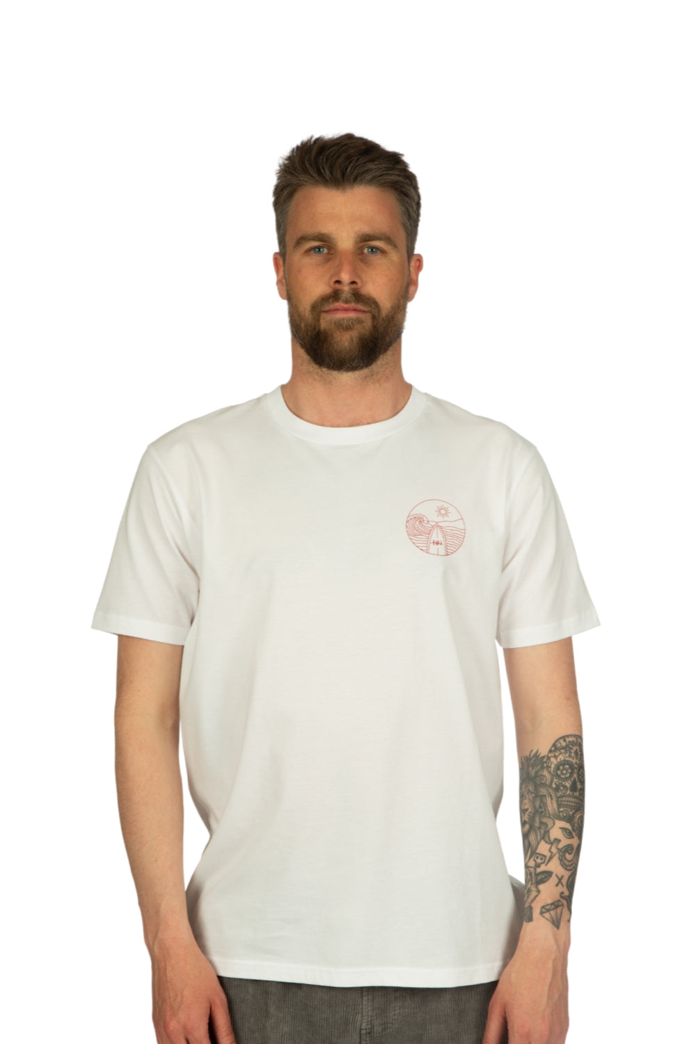 Tiki North Devon T-Shirt White
