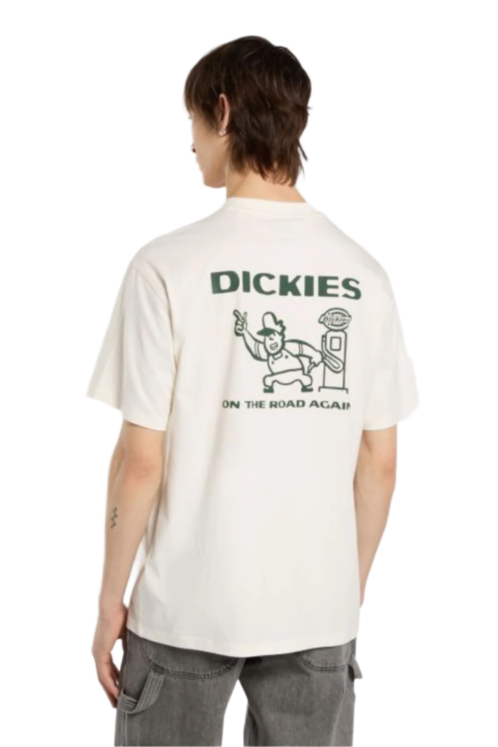 Dickies Burns Short Sleeve T-Shirt Egret