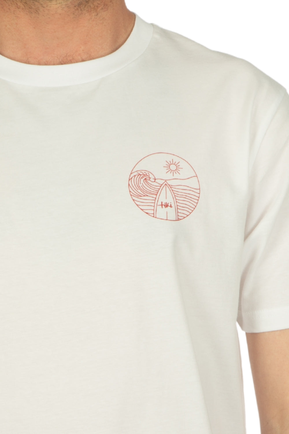 Tiki North Devon T-Shirt White