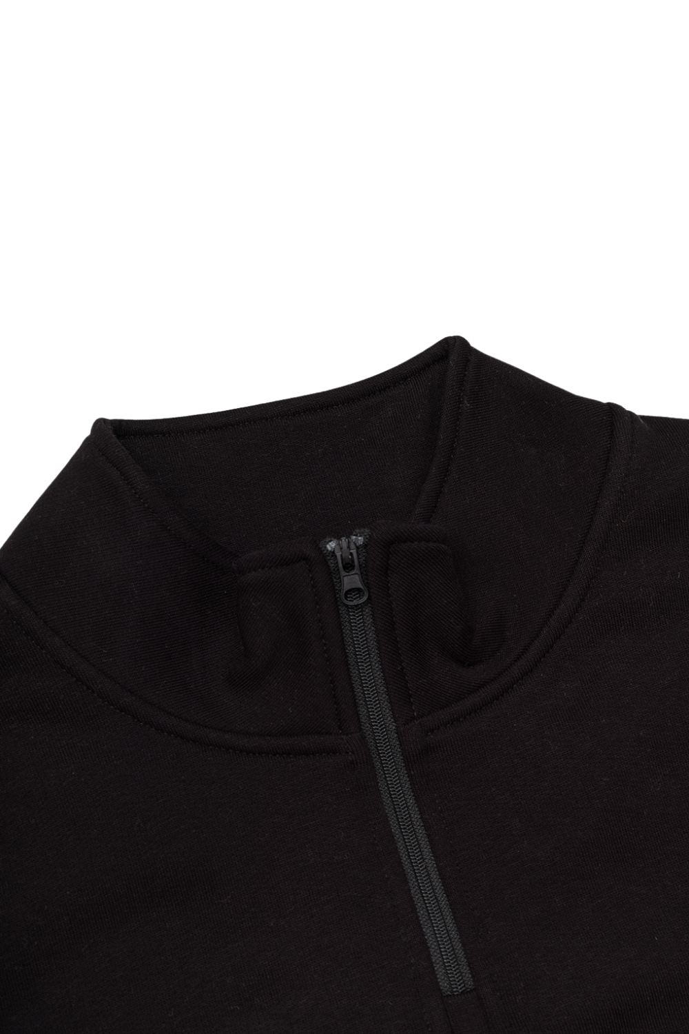 Parlez Ora 1/4 Zip Sweatshirt Black