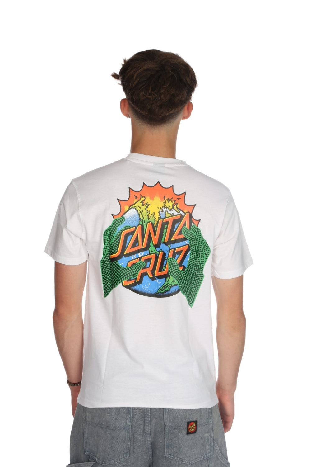 Santa Cruz Kendall End Of The Dot T-Shirt White