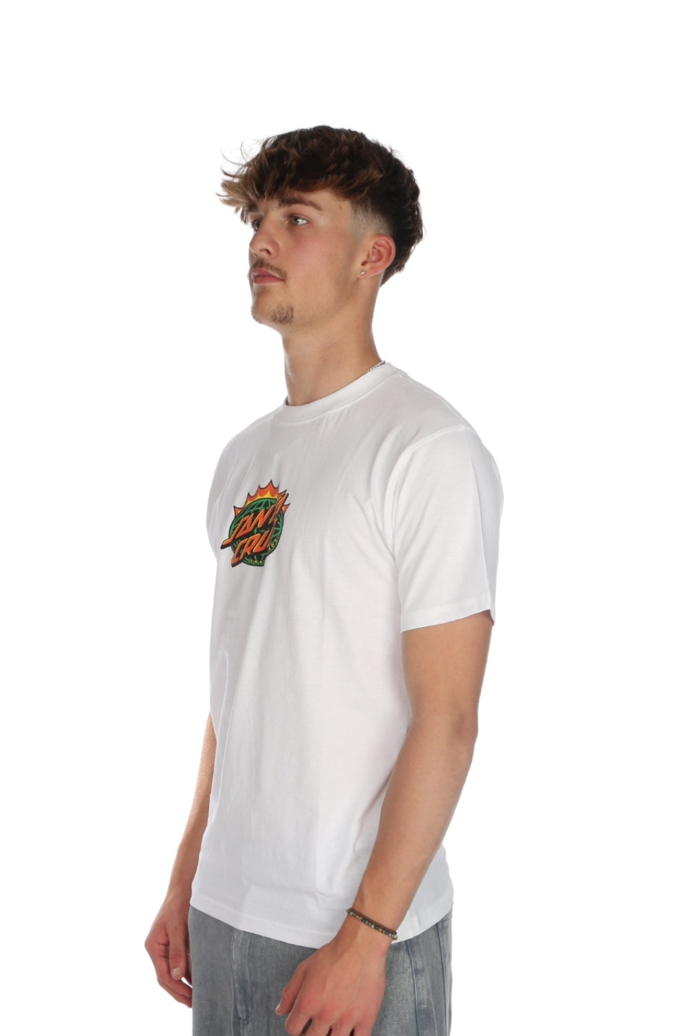 Santa Cruz Kendall End Of The Dot T-Shirt White