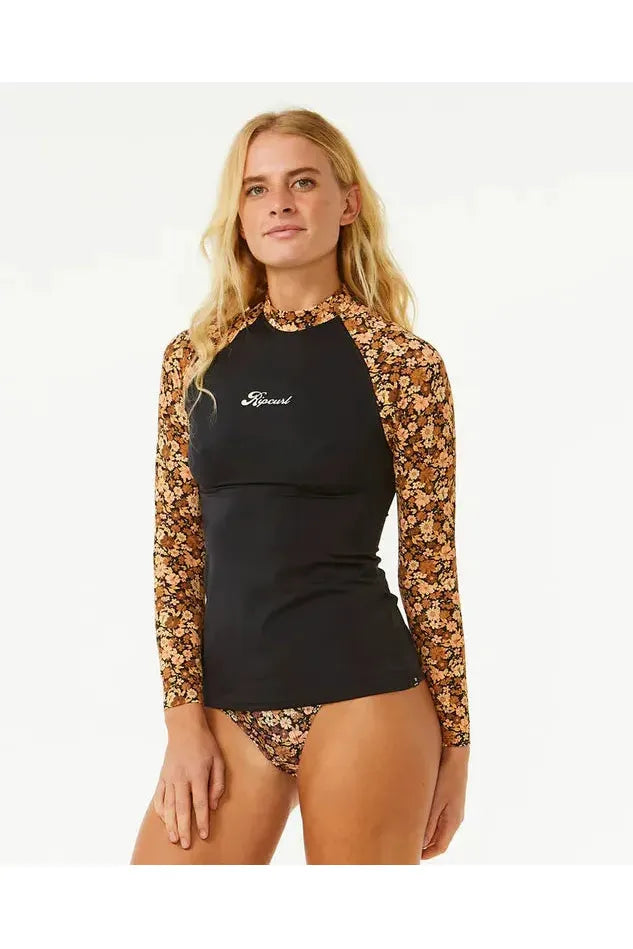 Rip Curl Sea Of Dreams Upf 50 Long Sleeve Brown