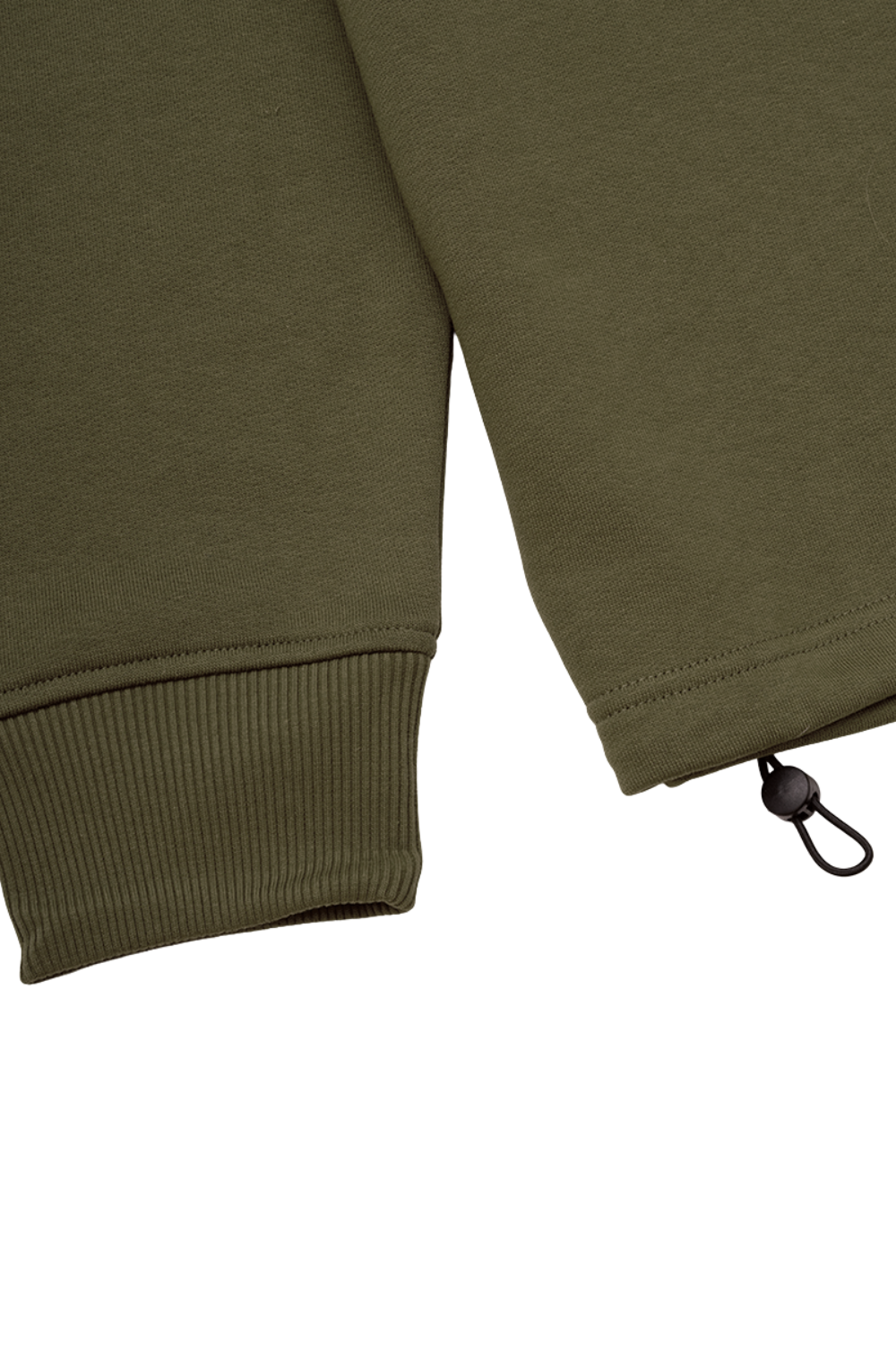 Parlez Horizon 1/4 Zip Sweatshirt Moss