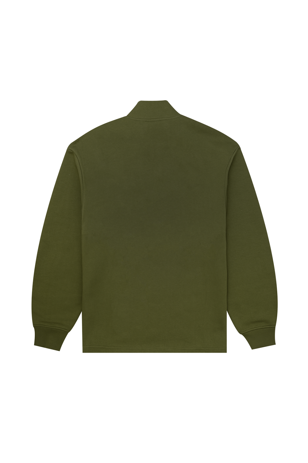 Parlez Horizon 1/4 Zip Sweatshirt Moss