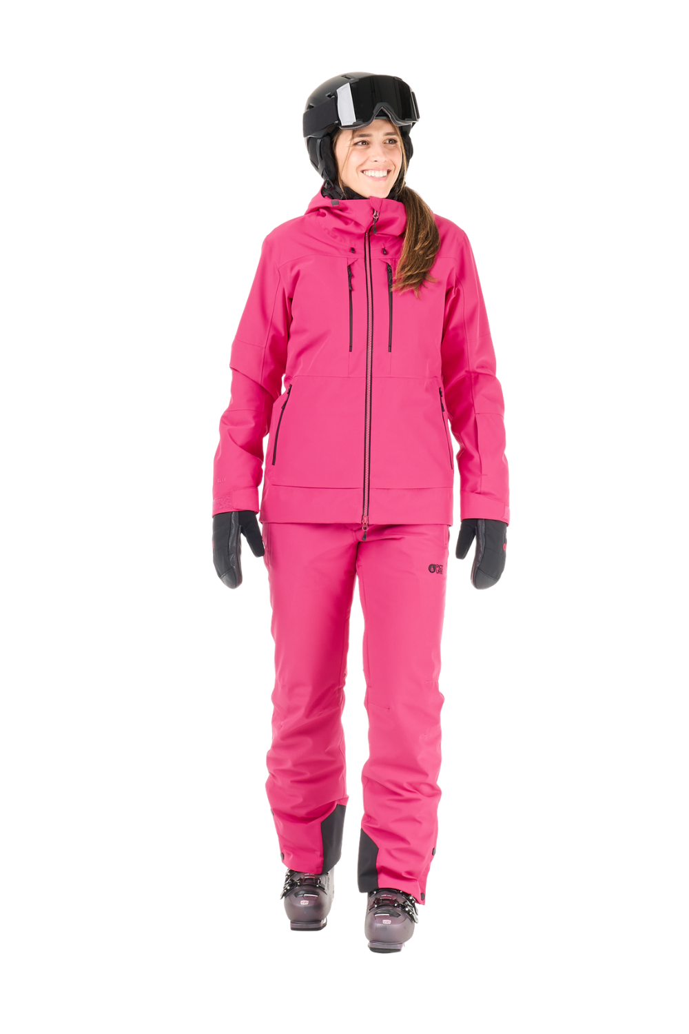 Picture Exa Womens Ski & Snowboard Jacket Beetroot Powder