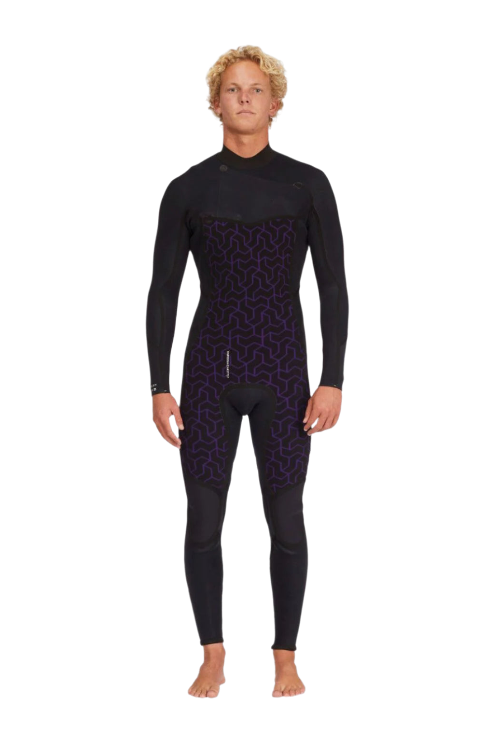 Billabong 4/3 Absolute Natural Chest Wetsuit Zip Dark Navy