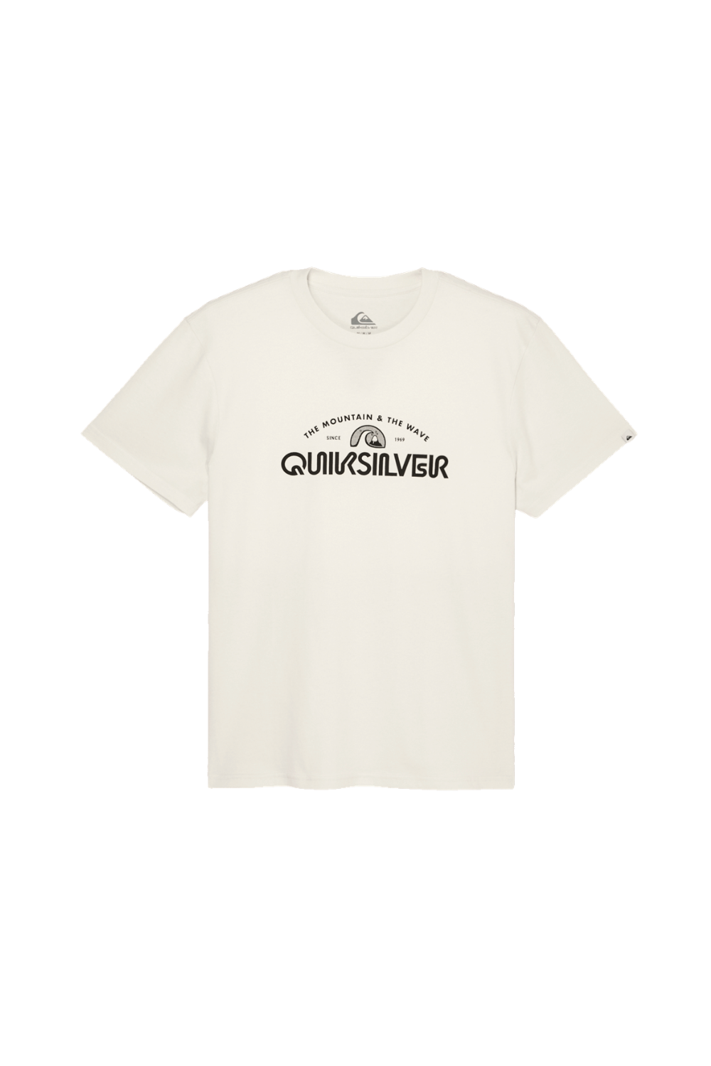 Quiksilver EV Vista Mens T-Shirt Bone White