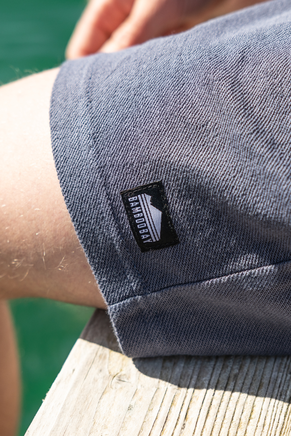 BamBooBay Lazy Terry Mens Shorts Navy