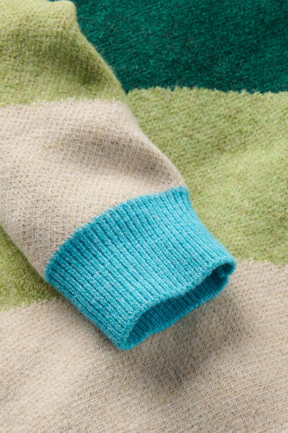 Passenger Scenic Womens Recycled Knitted Jumper Scenic Dark Fern