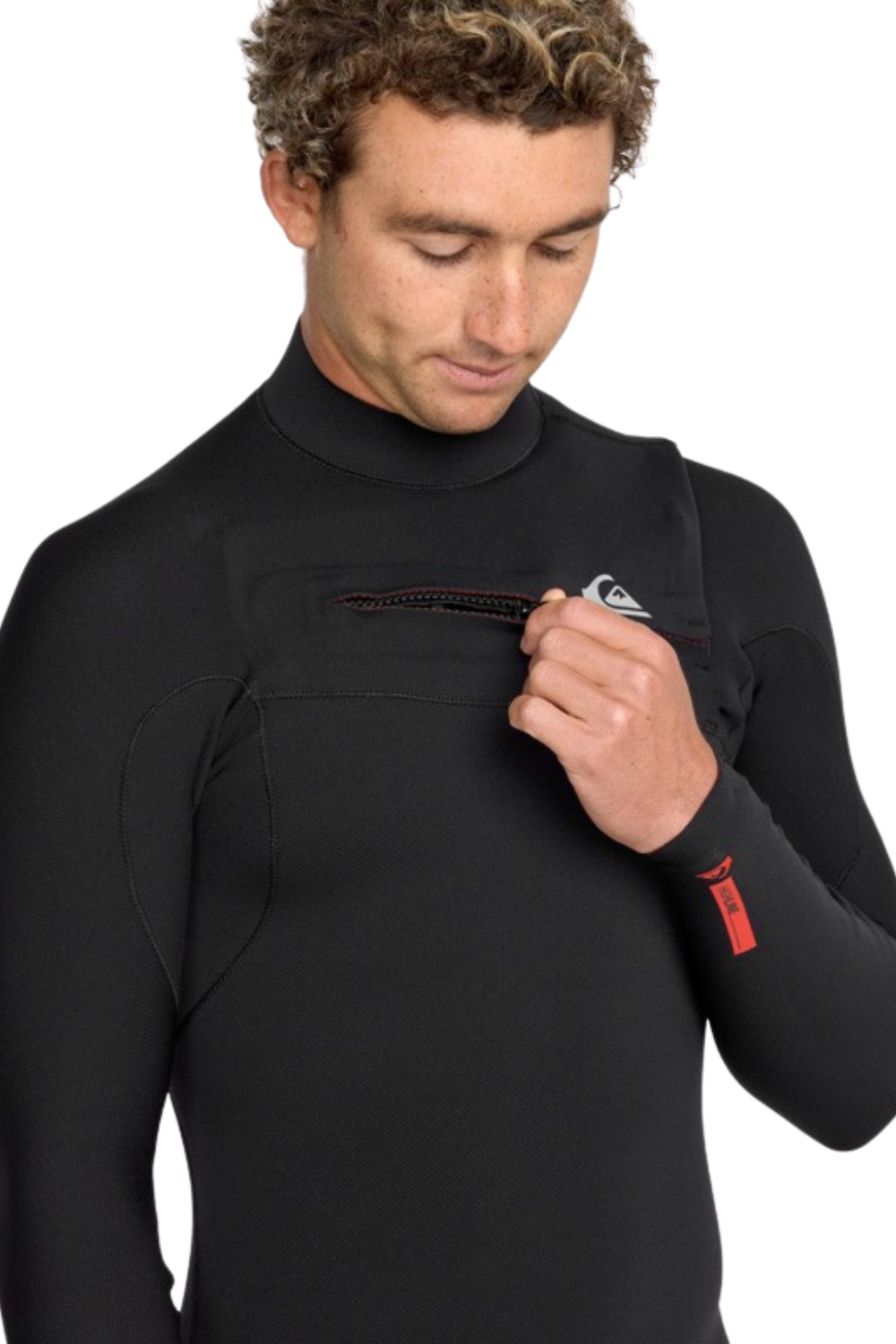 Quiksilver Highline 4/3mm Mens Wetsuit Chest Zip Black