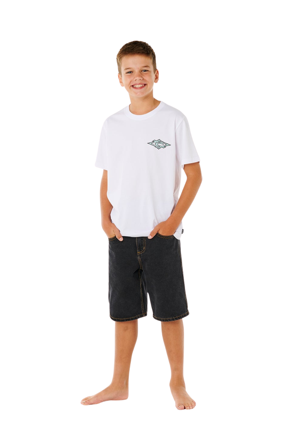 Rip Curl Hazey Days Boys T-Shirt White
