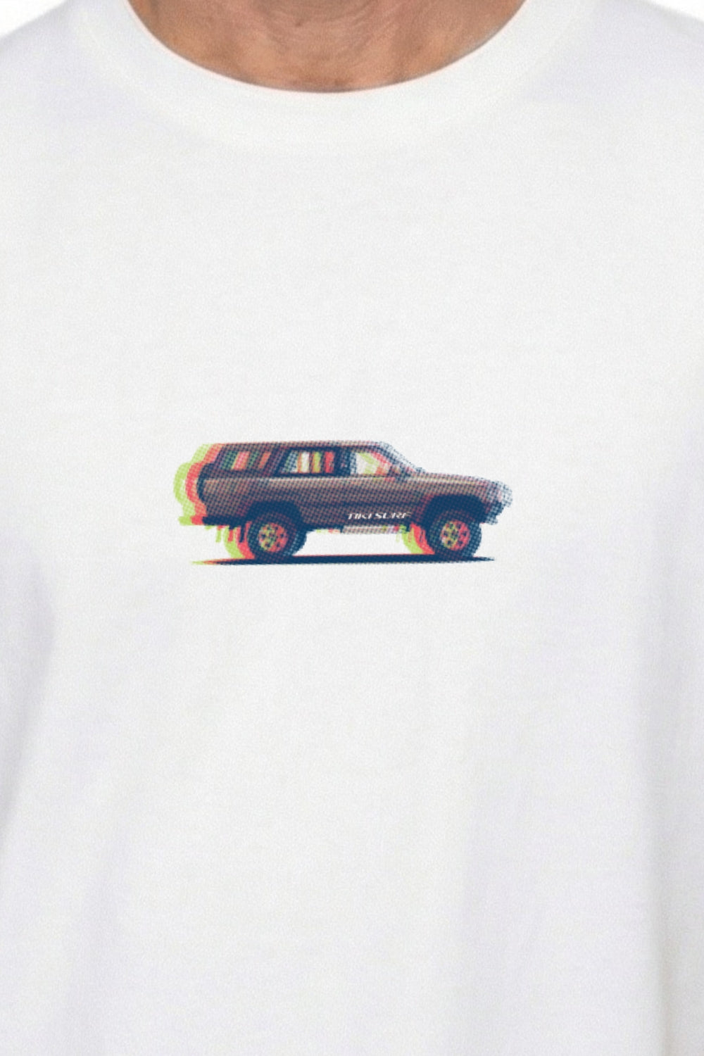 Tiki Cruiser Mens T-Shirt White