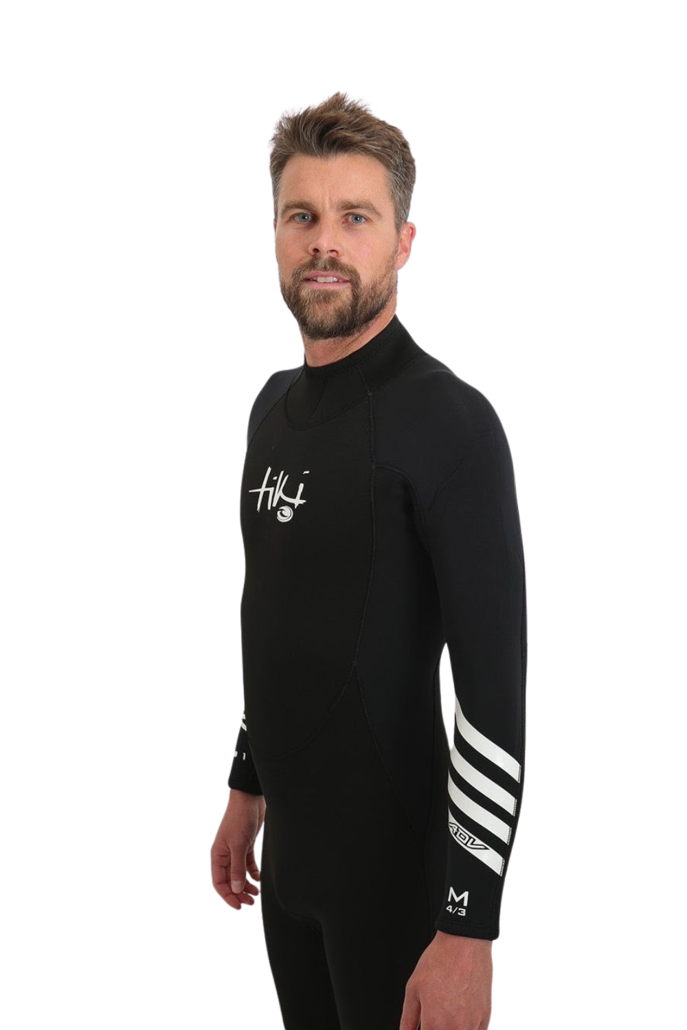 Tiki Adults Adv Wetsuits 4/3 GBS Steamer Back Zip