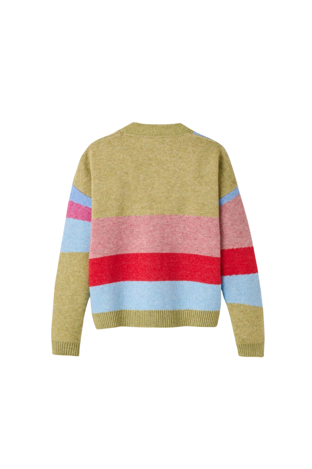 Passenger Scenic Womens Recycled Knitted Cardigan Scenic Dusty Olive