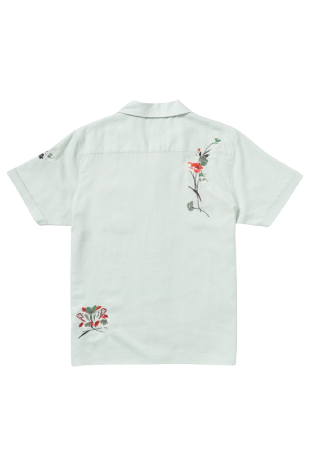 RVCA Nectar Short Sleeve Shirt Green Tea